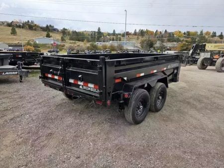 New 2026 Iron Bull 7x12 15k Dump Trailer
