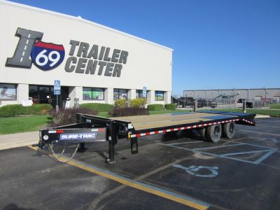 New 2026 Sure-Trac 8.5 x 25 (20+5) ST-HDO10225-225 Deckover Trailer 22.5K / Dual 12K Jack
