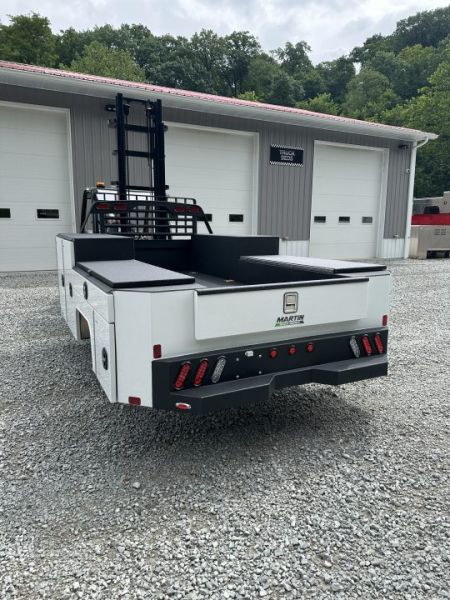 New Martin Truck Bodies Aluminum Gooseneck Service Body DRW 84" CA Cab and Chassis SMOOTH APPEARANCE Gooseneck Bodies