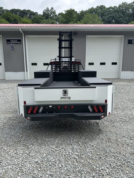 New Martin Truck Bodies Aluminum Gooseneck Service Body DRW 84" CA Cab and Chassis SMOOTH APPEARANCE Gooseneck Bodies