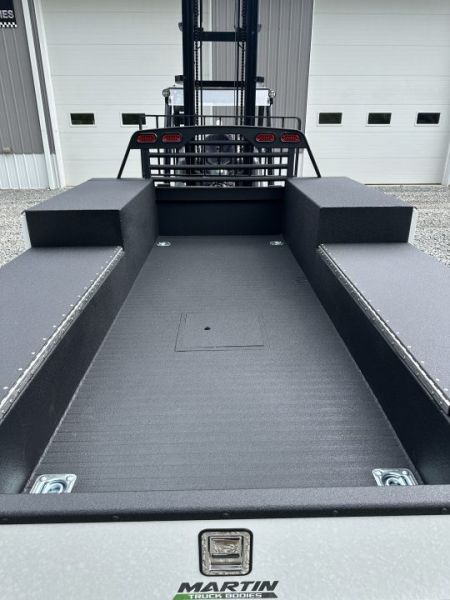 New Martin Truck Bodies Aluminum Gooseneck Service Body DRW 84" CA Cab and Chassis SMOOTH APPEARANCE Gooseneck Bodies
