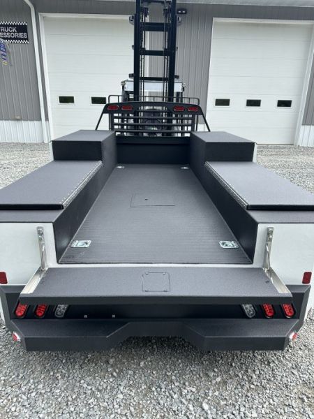 New Martin Truck Bodies Aluminum Gooseneck Service Body DRW 84" CA Cab and Chassis SMOOTH APPEARANCE Gooseneck Bodies