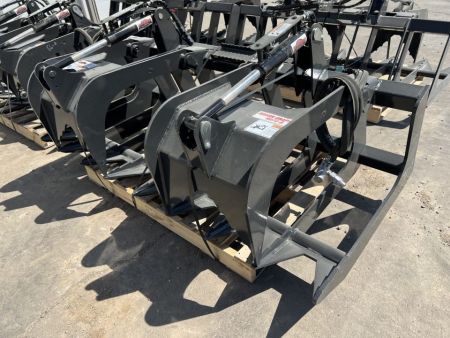 New 2026 Stout 72  Skid Steer Brush Grapple Bucket Attachment