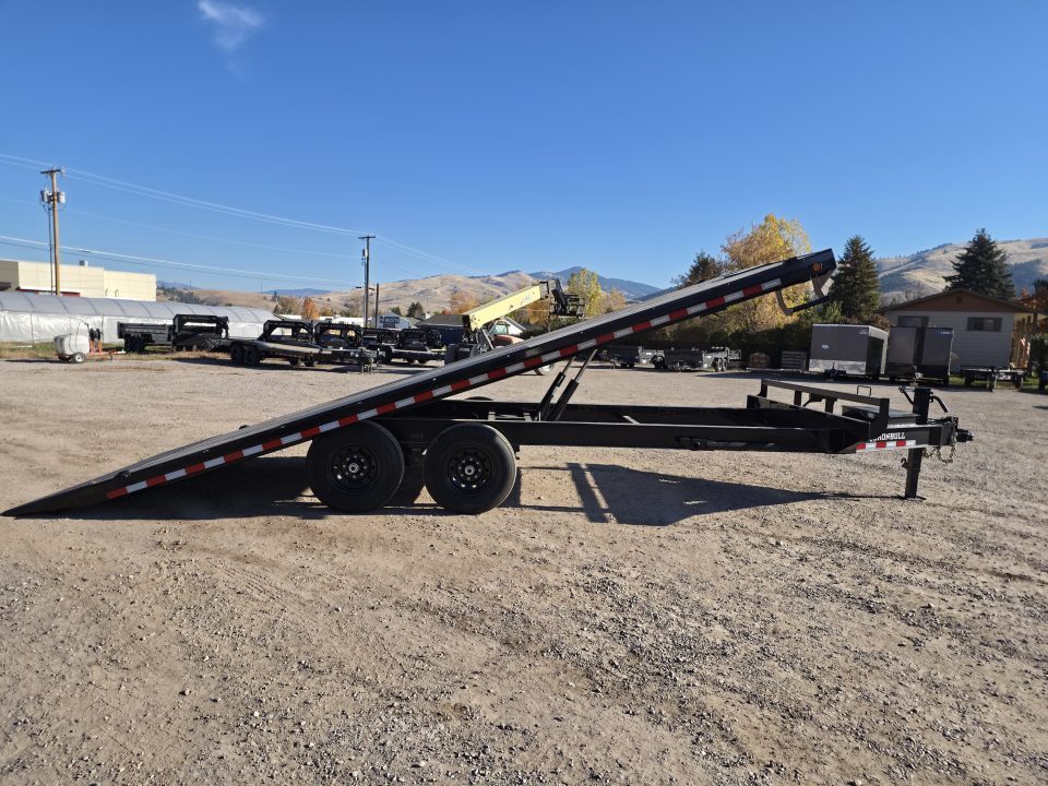 New 2027 Iron Bull 102"x22' Deckover Tilt Trailer