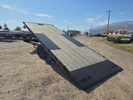 New 2027 Iron Bull 102"x22' Deckover Tilt Trailer