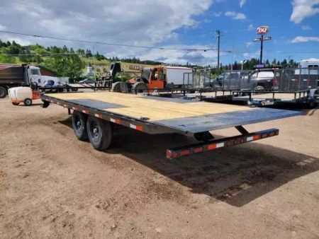 New 2027 Iron Bull 102"x22' Deckover Tilt Trailer