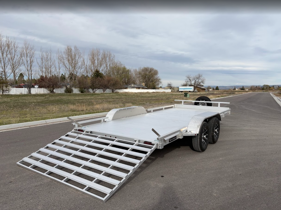New 2026 Silverwing 7x16 5k Aluminum Utility Trailer