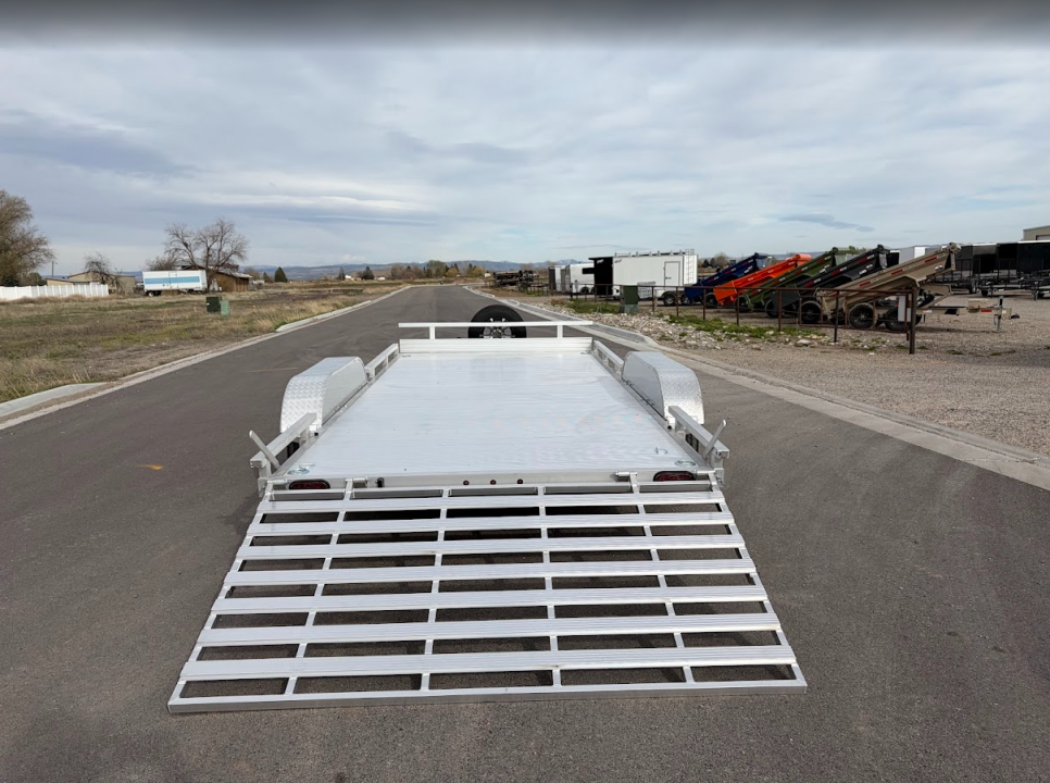 New 2026 Silverwing 7x16 5k Aluminum Utility Trailer