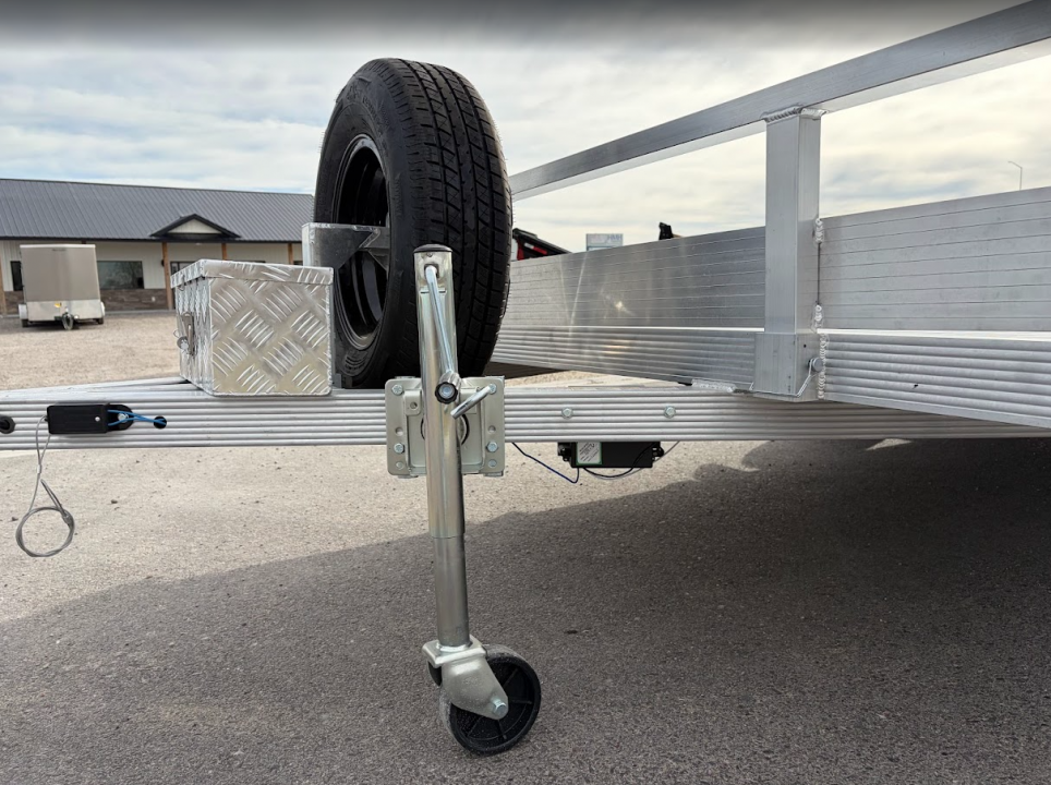 New 2026 Silverwing 7x16 5k Aluminum Utility Trailer