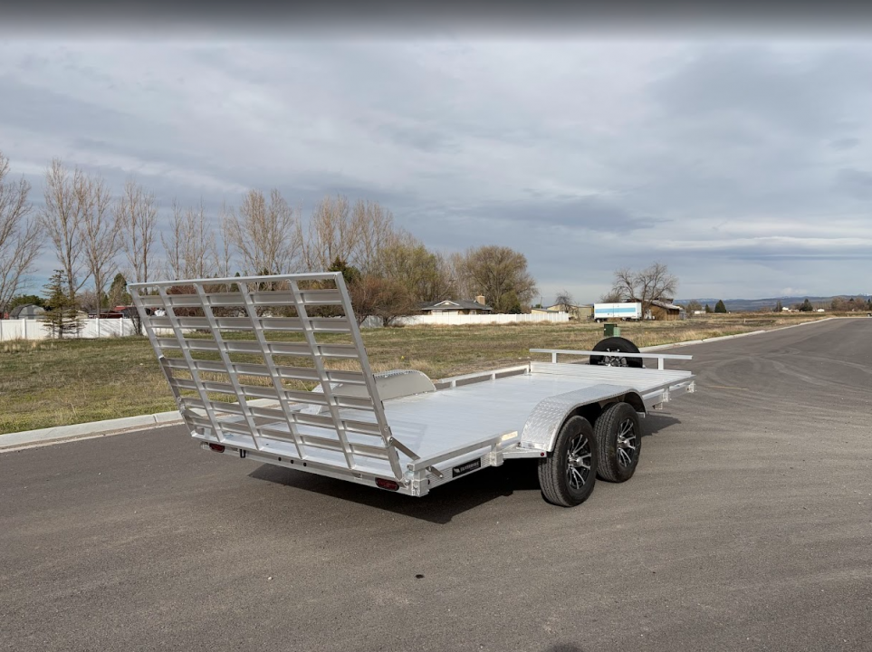 New 2026 Silverwing 7x16 5k Aluminum Utility Trailer