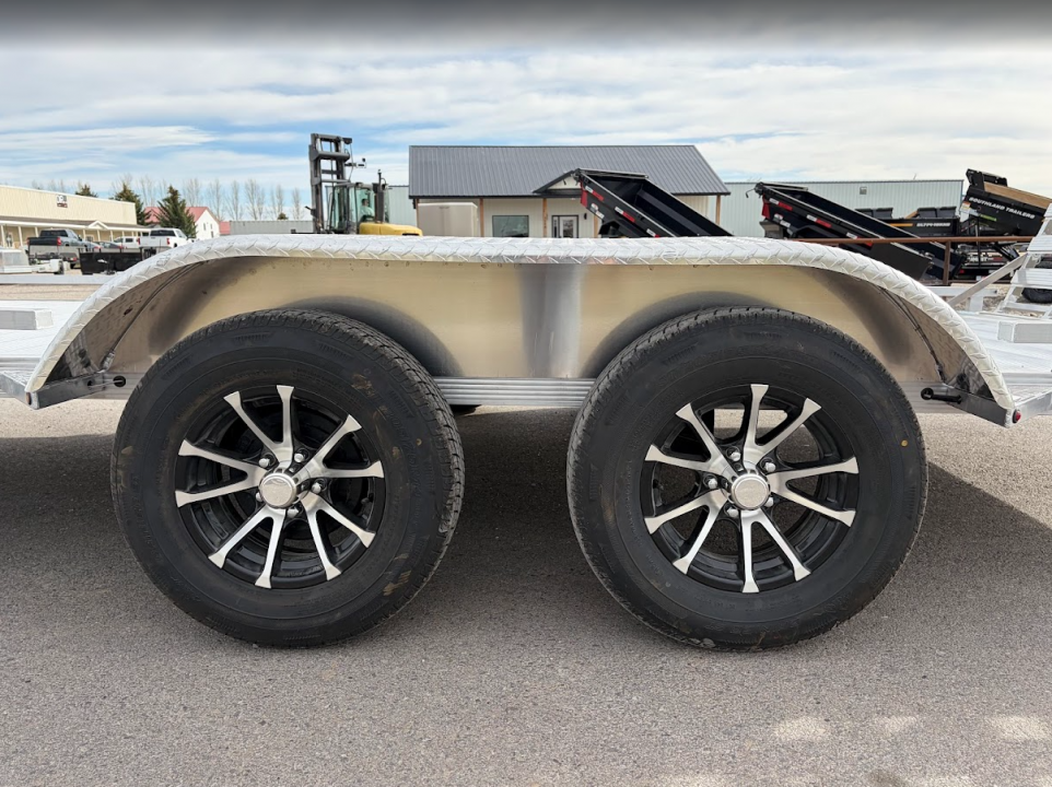 New 2026 Silverwing 7x16 5k Aluminum Utility Trailer