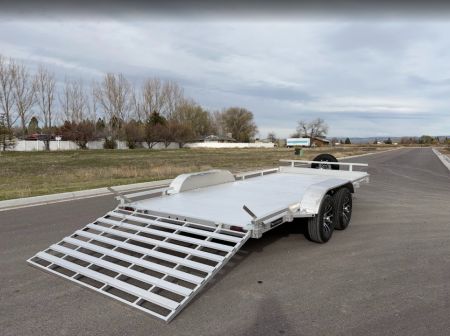 New 2026 Silverwing 7x16 5k Aluminum Utility Trailer