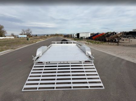 New 2026 Silverwing 7x16 5k Aluminum Utility Trailer