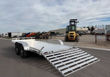New 2026 Silverwing 7x16 5k Aluminum Utility Trailer