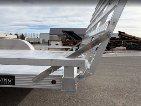 New 2026 Silverwing 7x16 5k Aluminum Utility Trailer