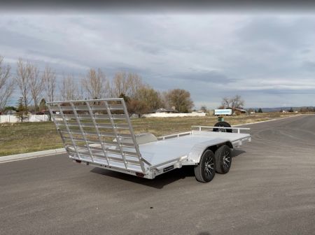 New 2026 Silverwing 7x16 5k Aluminum Utility Trailer