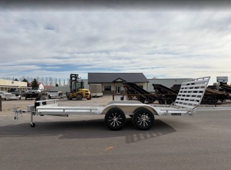 New 2026 Silverwing 7x16 5k Aluminum Utility Trailer