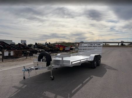 New 2026 Silverwing 7x16 5k Aluminum Utility Trailer