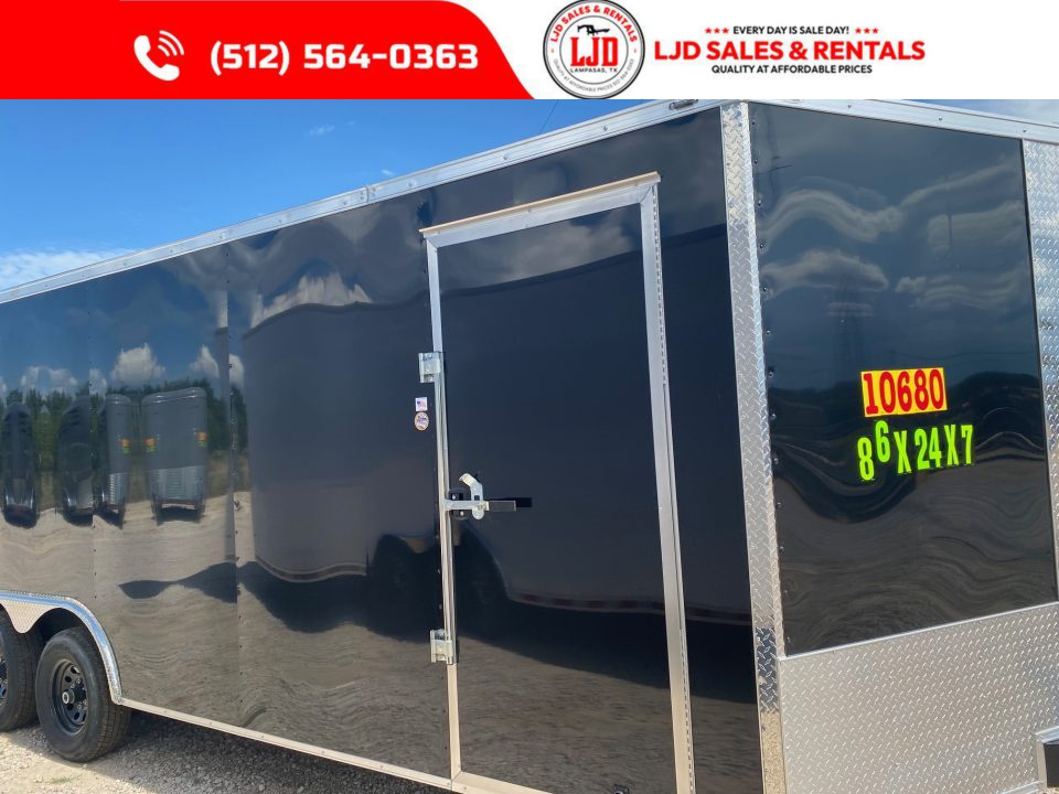 New 2026 Stallion - 8'5" X 24' X 6'11" Cargo / Enclosed Trailer