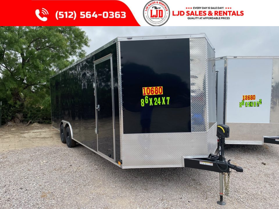 New 2026 Stallion - 8'5  X 24' X 6'11  Cargo / Enclosed Trailer