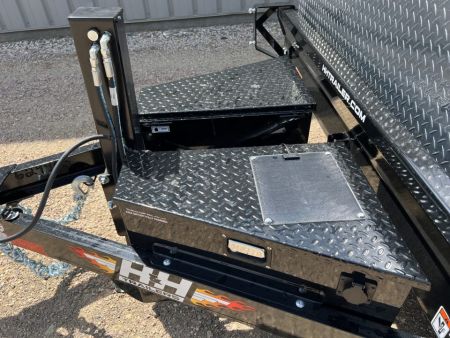 New 2026 H&H Trailers 22' Speed Loader Tilt Trailer