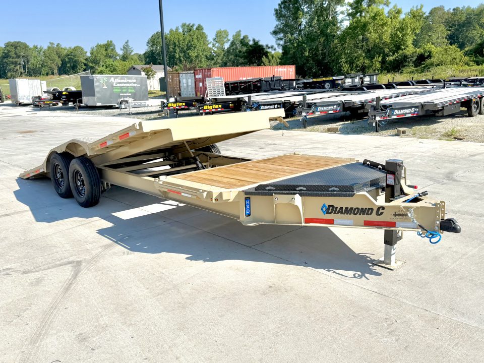 New 2026 Diamond C Trailers HXD207-22 Tilt Trailer