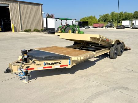 New 2026 Diamond C Trailers HXD207-22 Tilt Trailer