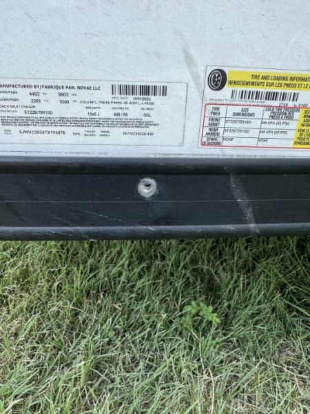 Used 2026 Impact Trailers FITVC10220100-0478 Cargo / Enclosed Trailer