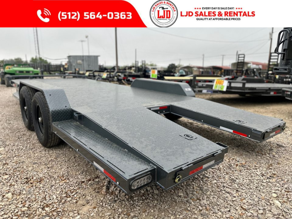 New 2026 Lion - 83 x 20 Car Hauler /Equipment Trailer - 12K GVWR