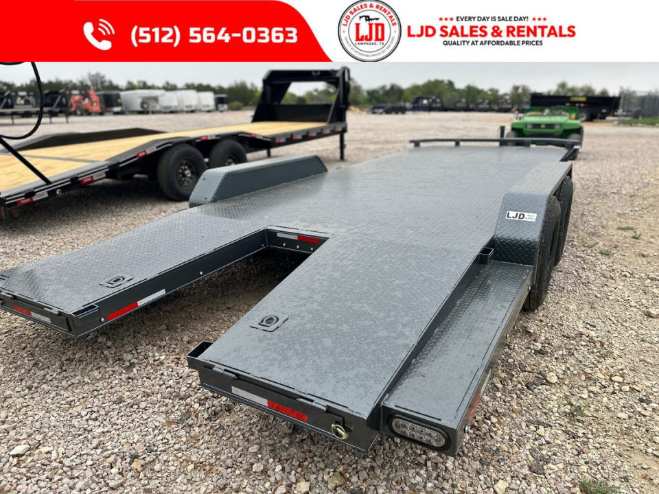 New 2026 Lion - 83 x 20 Car Hauler /Equipment Trailer - 12K GVWR