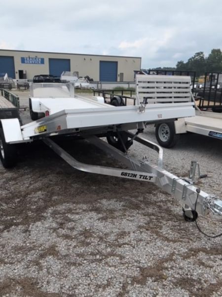 New 2027 Aluma 6812H-TILT-S Tilt Trailer