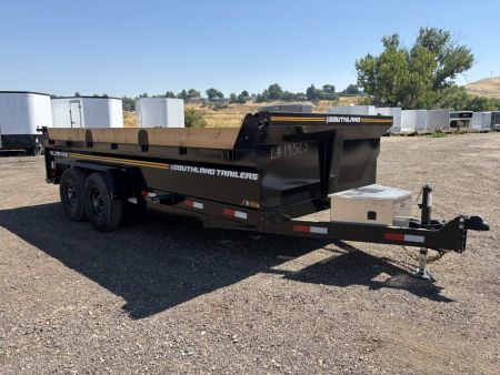 New 2026 Southland 7x16 14k Dump Trailer