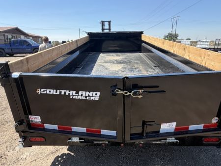 New 2026 Southland 7x16 14k Dump Trailer