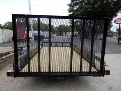 New 2027 Currahee 76'x14' Landscape, Removable Ramp Gate, 14" Open Sides