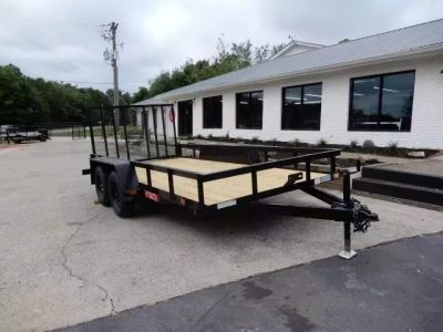New 2027 Currahee 76'x14' Landscape, Removable Ramp Gate, 14  Open Sides