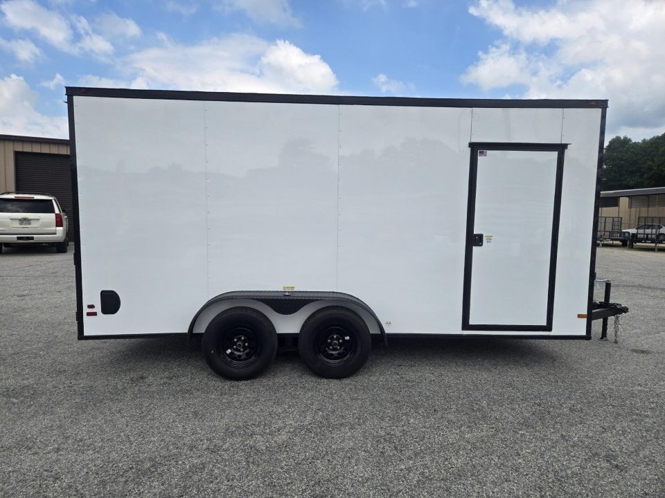 2026 7×16 Enclosed Cargo Trailer photo 2