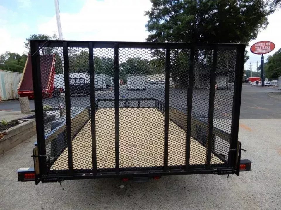 New 2027 Currahee 76x16' Landscape, 2-3500# Axles, Removable Ramp Gate
