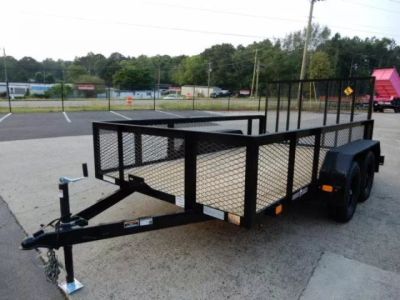 New 2027 Currahee 76x12' Landscape, 2' Mesh Sides, Removable Ramp Gate