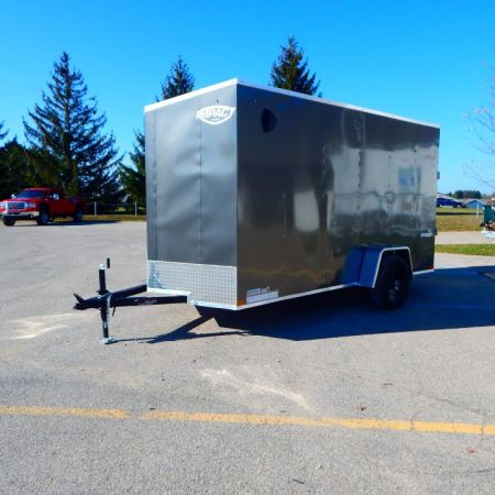 New 2026 Impact Trailers 6 X 12 Quake Flat Top V-Nose 3K Cargo / Enclosed Trailer