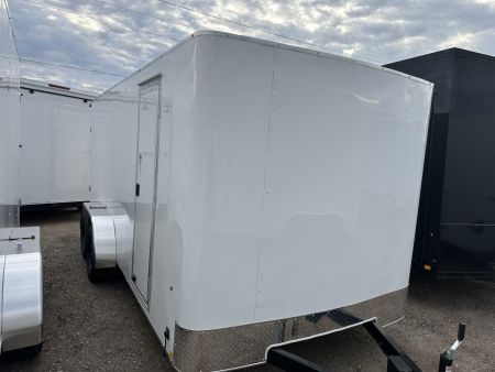 New 2026 Mirage Trailers 7 x 16 EXPO Cargo Flat Top Round Front 7K Cargo / Enclosed Trailer