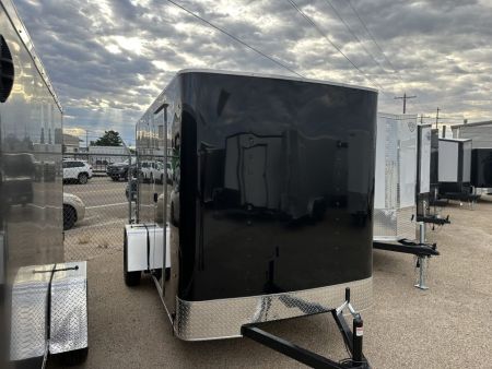 New 2026 Mirage Trailers 6 x 12 EXPO Cargo Flat Top Round Front 3K Cargo / Enclosed Trailer