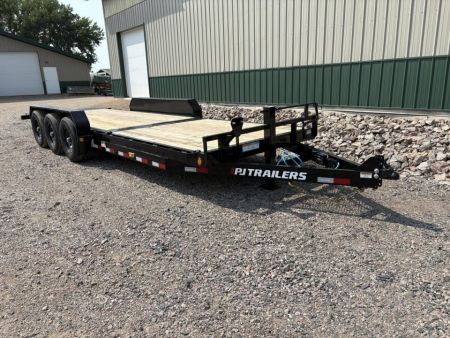 New 2027 PJ 24' Channel Equipment Tilt - Triple Axle
