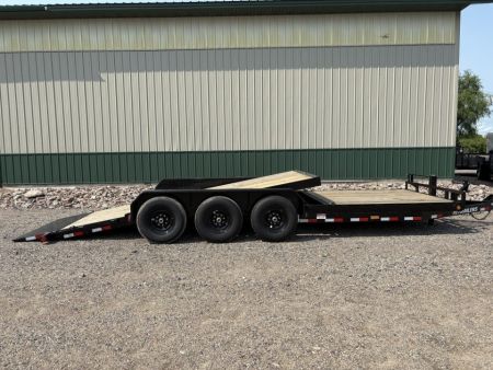 New 2027 PJ 24' Channel Equipment Tilt - Triple Axle