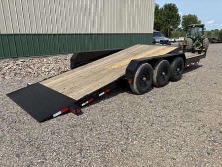 New 2027 PJ 24' Channel Equipment Tilt - Triple Axle