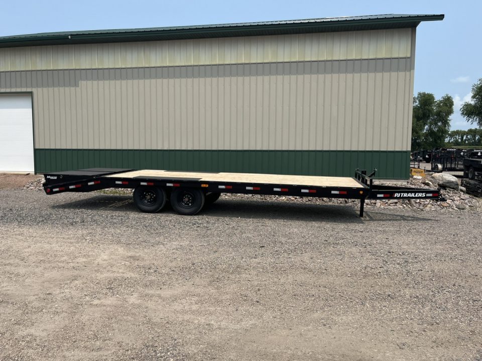 New 2027 24' x 8" 16k PJ I-beam Deckover Trailer
