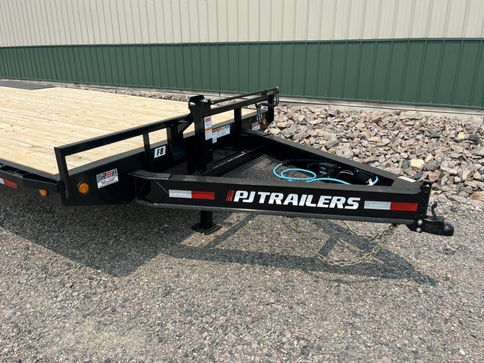 New 2027 24' x 8" 16k PJ I-beam Deckover Trailer