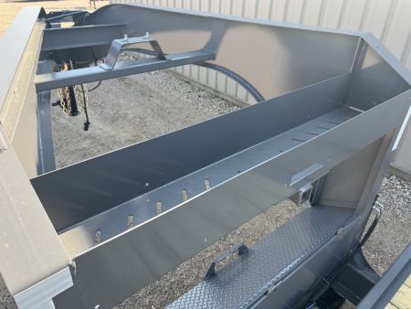 New 2026 Midsota 32' Gooseneck Hydraulic Tail Equipment Trailer