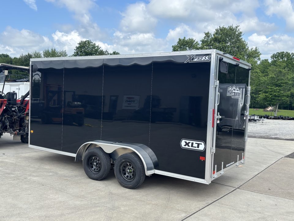 New 2026 High Country Xpress Trailers 7x16 XLT PRO Enclosed Trailer - Black - w/ Ramp - 7000# GVWR