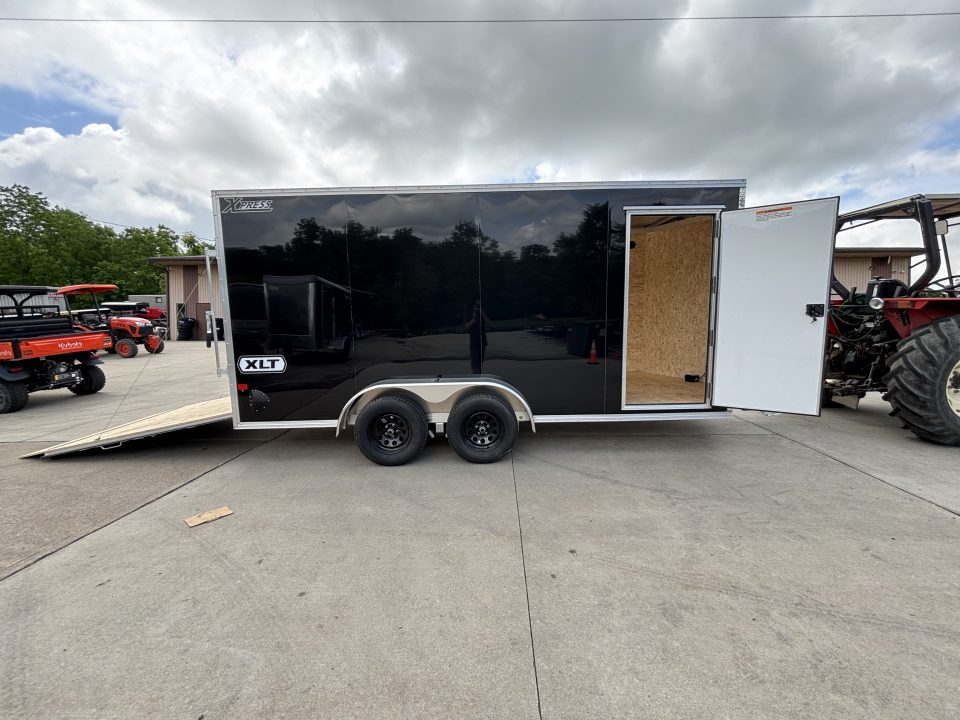 New 2026 High Country Xpress Trailers 7x16 XLT PRO Enclosed Trailer - Black - w/ Ramp - 7000# GVWR