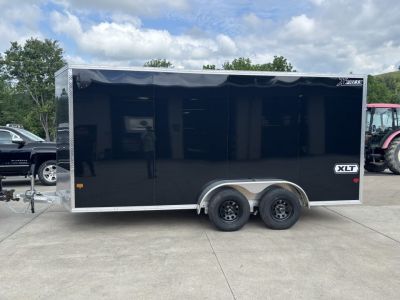 New 2026 High Country Xpress Trailers 7x16 XLT PRO Enclosed Trailer - Black - w/ Ramp - 7000# GVWR